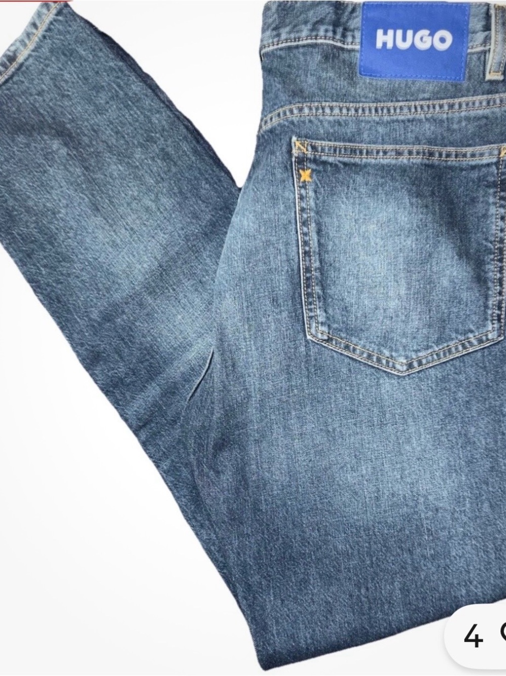Hugo Ash Slim  Men's Blue Denim Jeans size 36/32